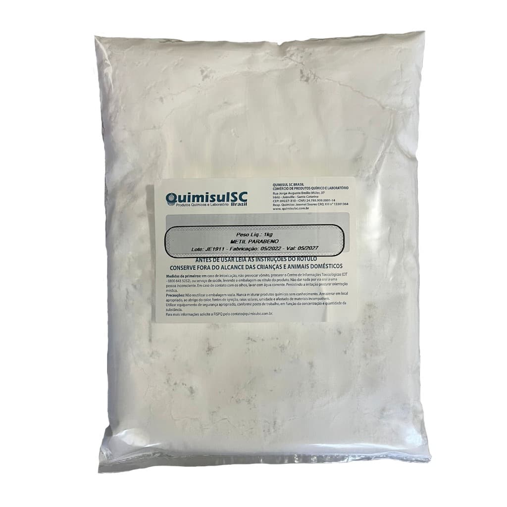 NIPAGIN - METILPARABENO 99,9% - 250G