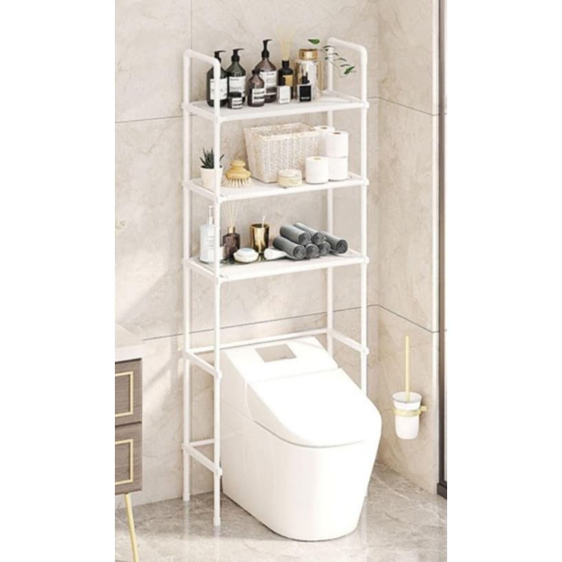 Prateleira Rack Organizador Lavanderia Banheiro Estante Móvel