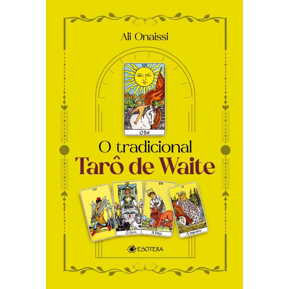 Livro de Waite Manual Explicativo Para Tarot De Waite 160 Páginas