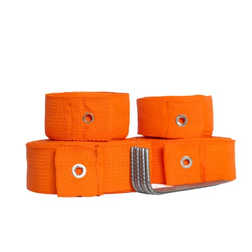 Fita De Marcação Praia ou Gramado Vôlei Praia - Beach Tênis Dimensões 8x4 5x10 6x12 7x14 7,5x15 8x16 ou 9x18 + Fixadores