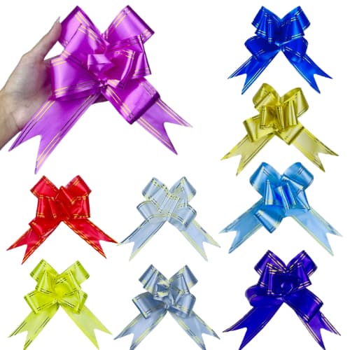 50~250 Laço fácil GIGANTE 4,5 x 68 CM LAÇOS PRESENTE//