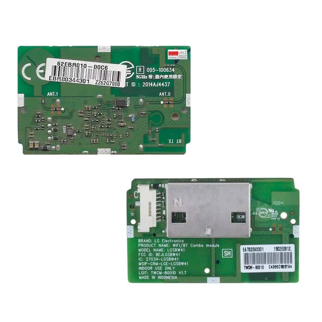 Módulo Wi Fi Bluetooth LG Lgsbw41 Eat62093301