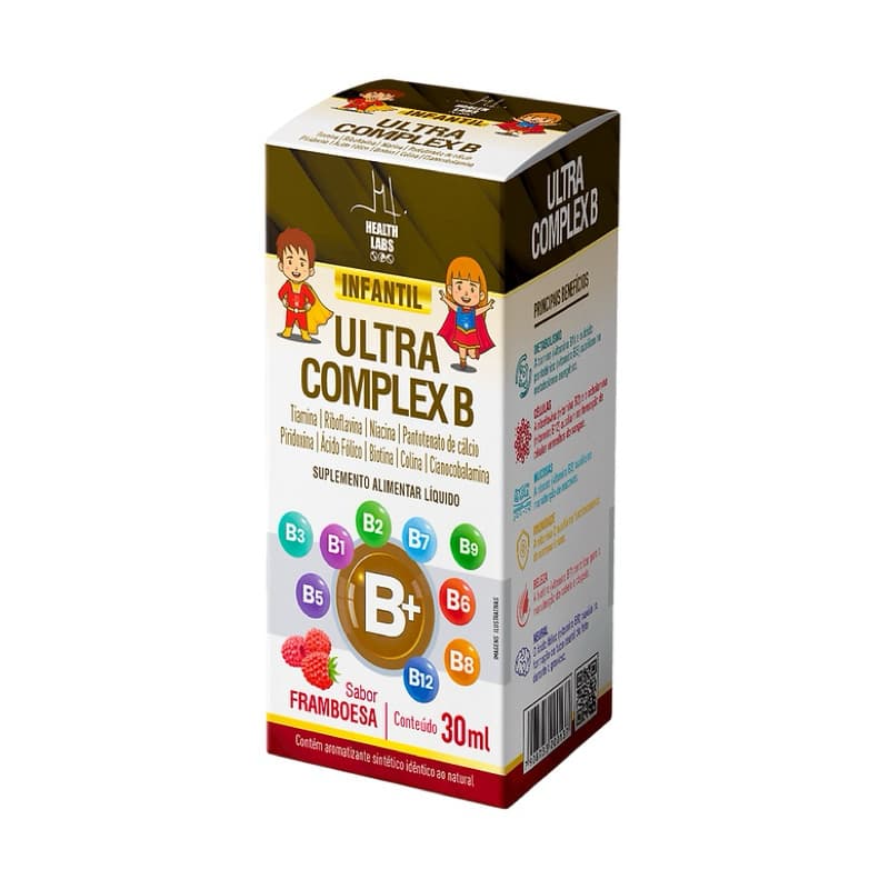 Complexo de vitaminas B infantil em Gotas