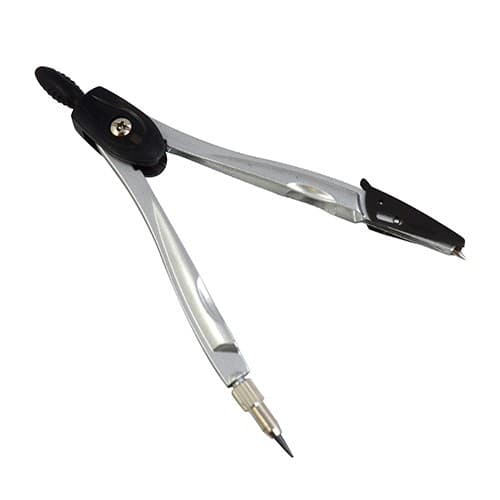 Compasso Técnico Com o Corpo Metálico Com Grafite