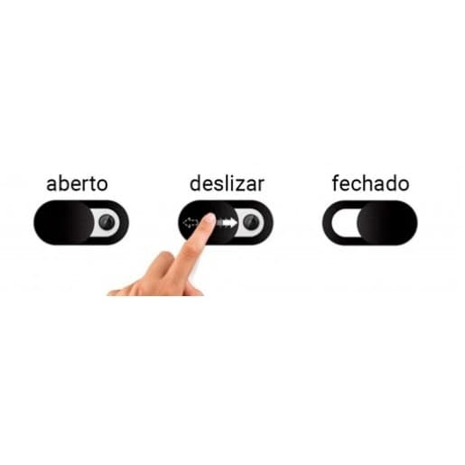 Kits Tampa Protetor Adesivo Anti Espionagem Webcam Câmera Notebook e Celulares Envio Rápido