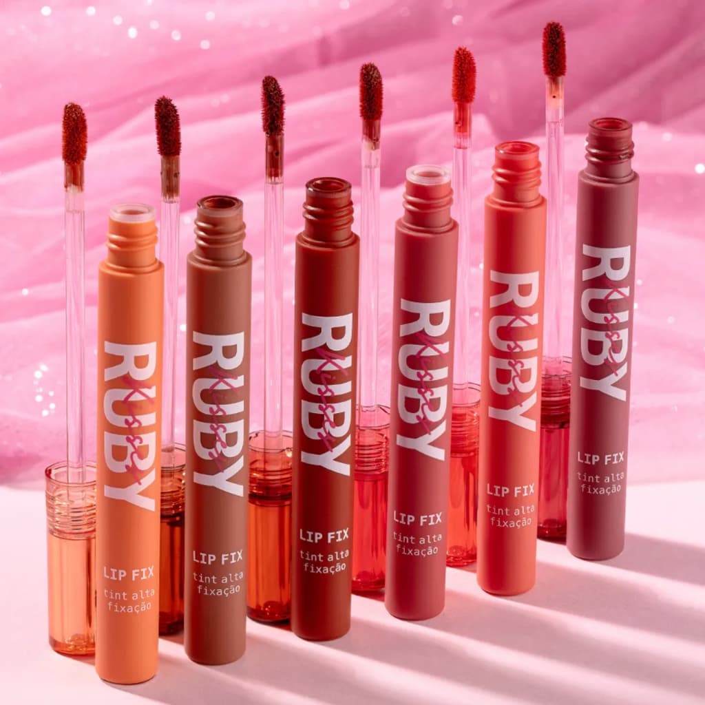 Lip Fix Tint Ruby Kisses - Lip Tint Alta Fixação Matte 2ml
