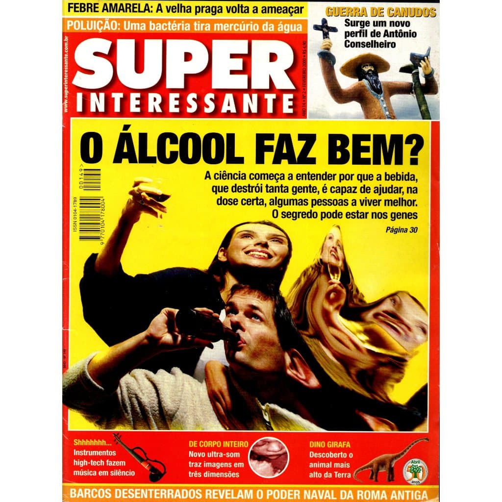 Revista Super Interessante, Ano 14, Nº 02, Fevereiro De 2000
