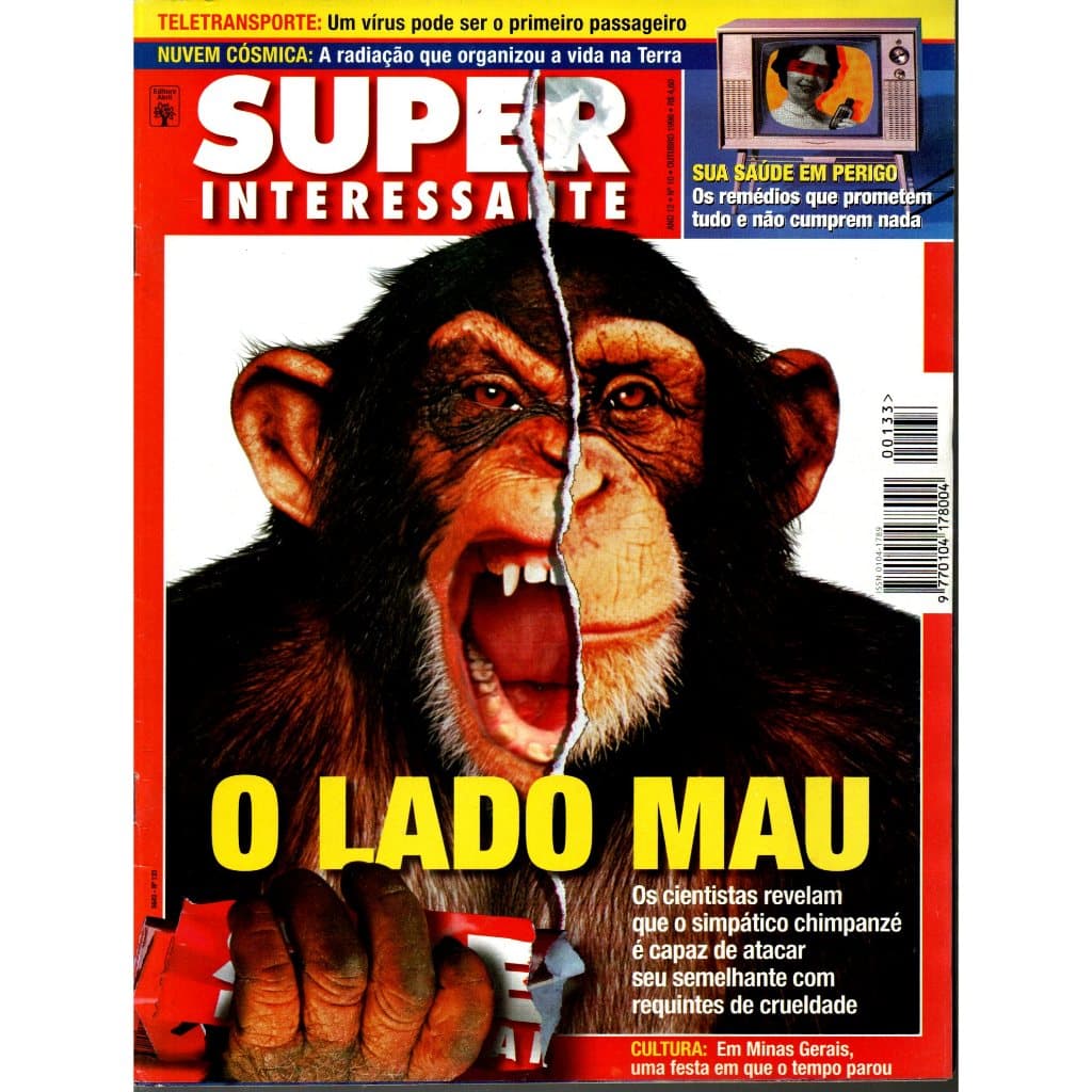 Revista Super Interessante, Ano 12, Nº 10, Outubro De 1998
