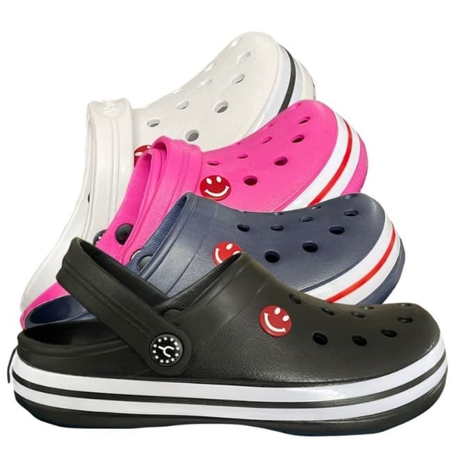 Chinelo Babuche Sandalia Unissex com listras Tradicional Yvate Original leve e confortável do 34 ao 39 * Forma é Grande*