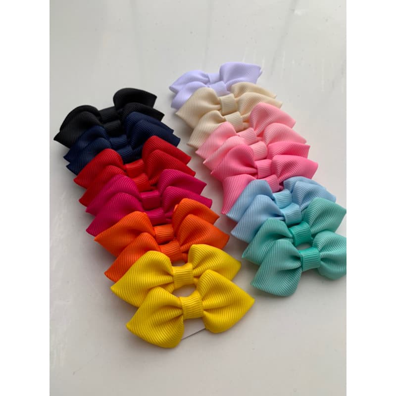 Kit 12 Pares De Laços Pet Elástico Petshop (SM)