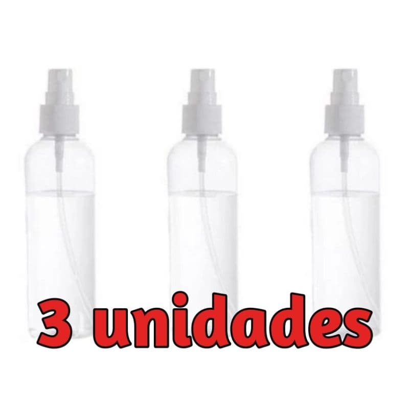 Kit Borrifador Spray Frasco 100ml
