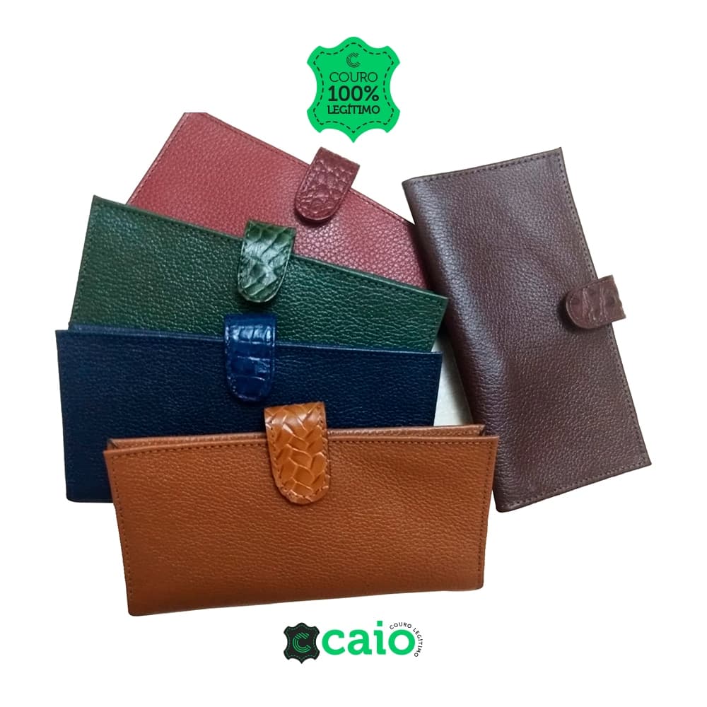 Carteira Feminina Couro Legítimo