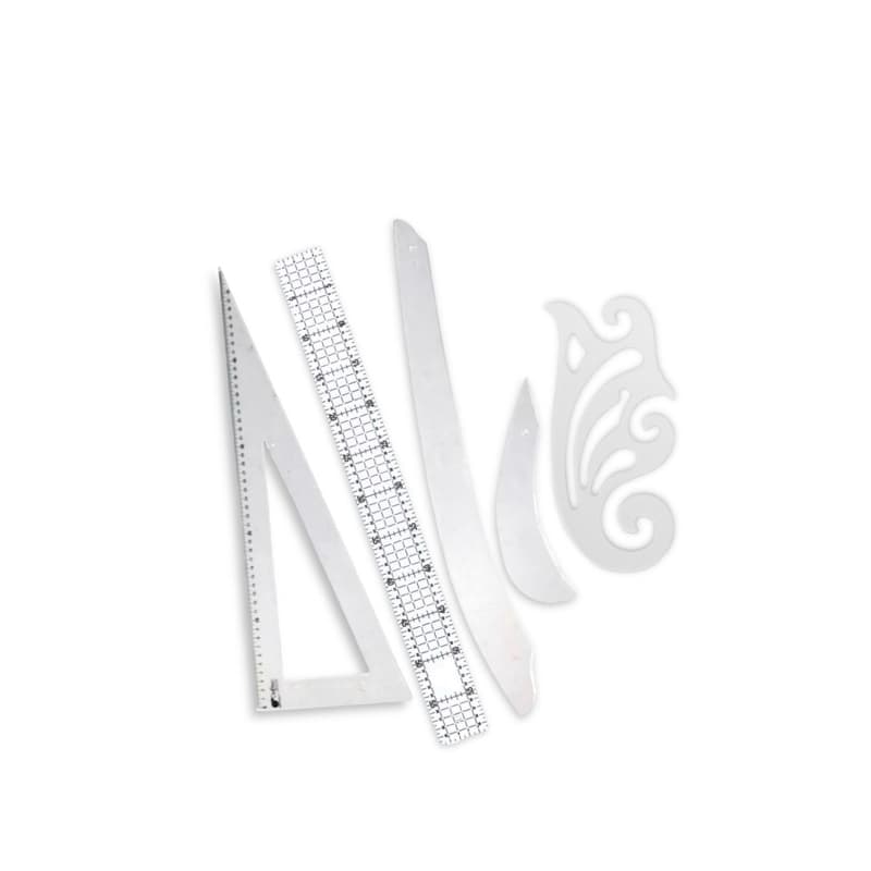 Kit Conjunto Costura modelagem com francesa + régua de brinde