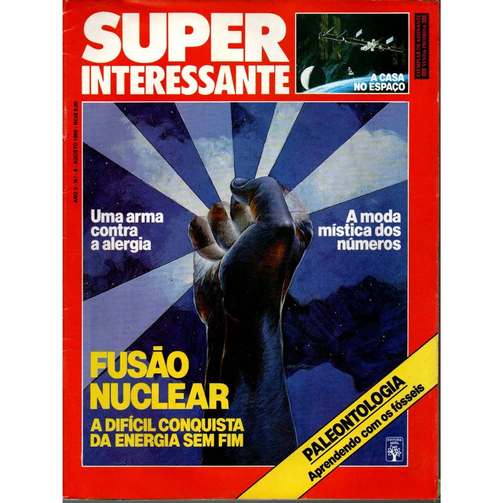 Revista Super Interessante, Ano 03, Nº 08, Agosto De 1989