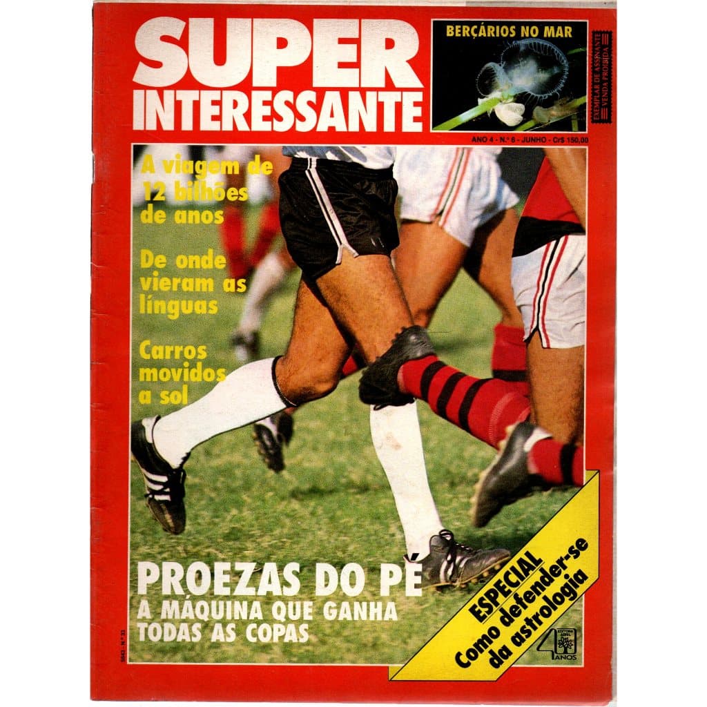 Revista Super Interessante, Ano 04, Nº 6, Junho de 1990