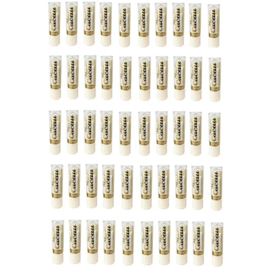 Kit 50 Manteigas de Cacau Mais Cacau Protetor Labial de Cacau Hidratante