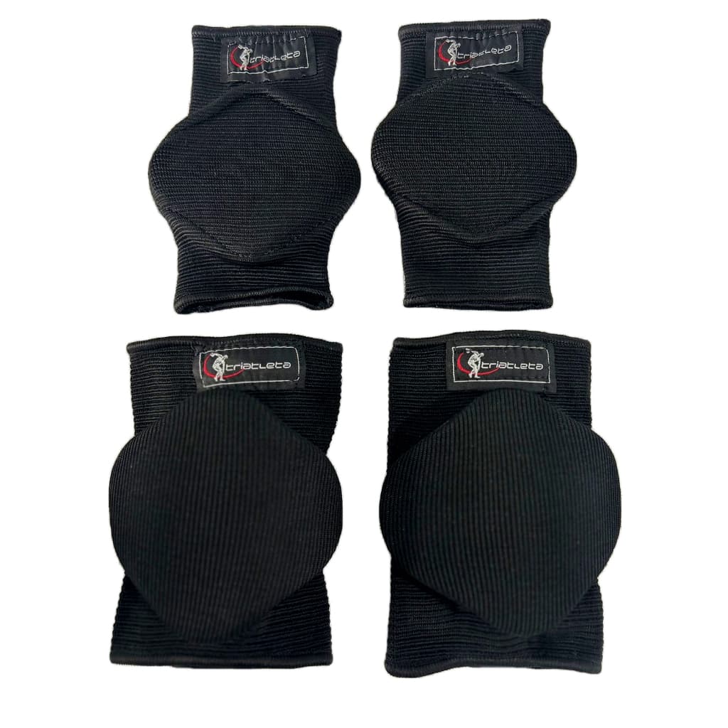 Kit Joelheira E Cotoveleira Infantil Para Volei, Futsal