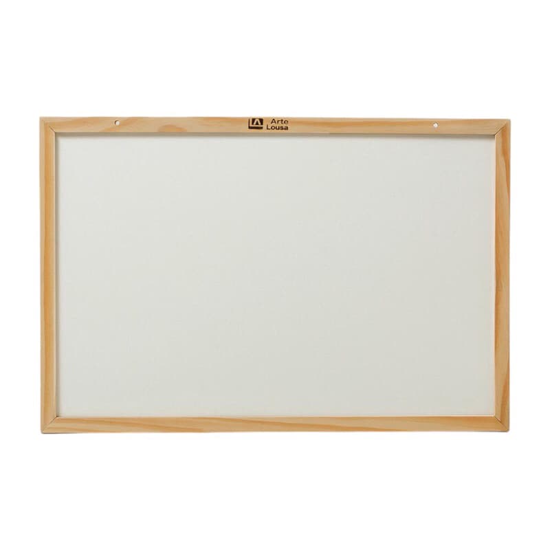 Quadro Branco 90X60 Moldura em Madeira Escolar Grande Lousa Branca Bem Lisinha e Fácil de Apagar