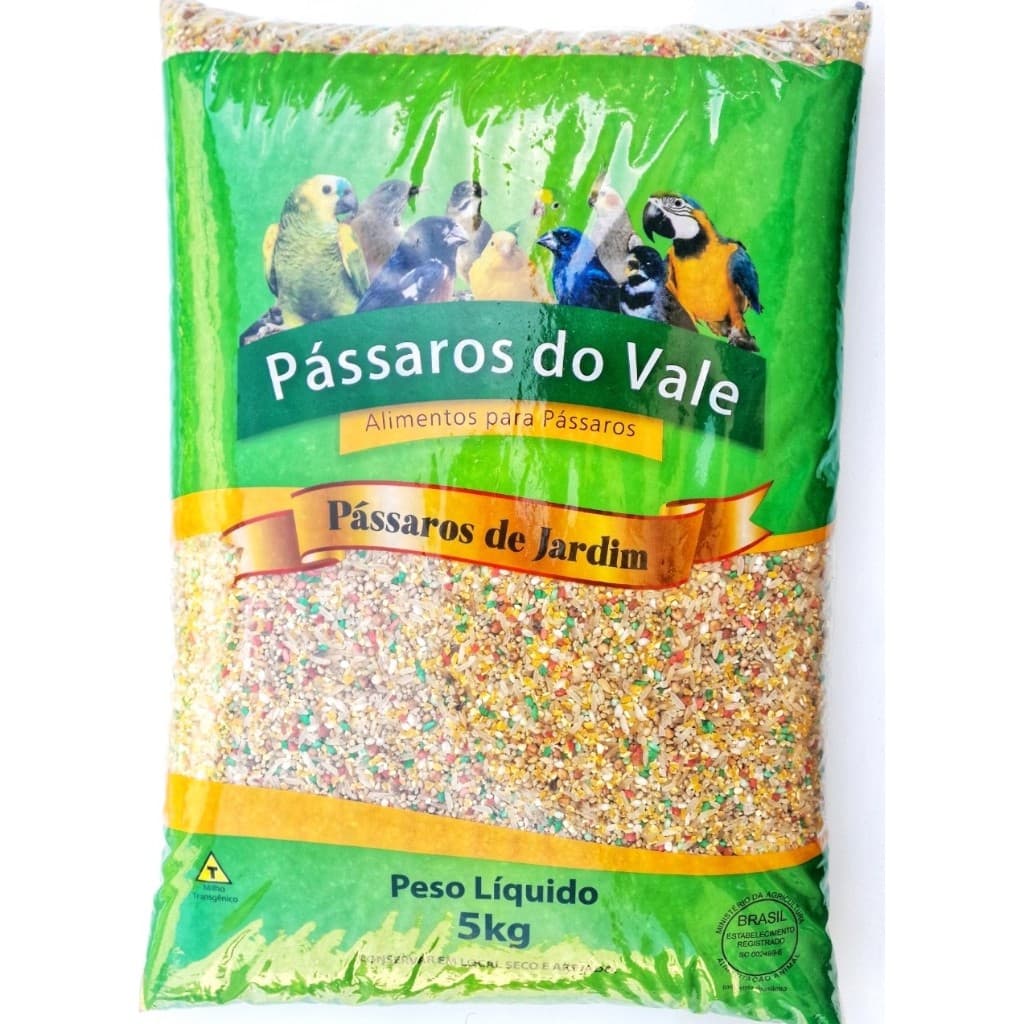 Ração pássaros de jardim aves soltas da natureza 5kg