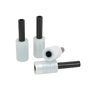 Filme Stretch 10X100 Metros com Cabo aplicador giratório transparente 0.25 micras