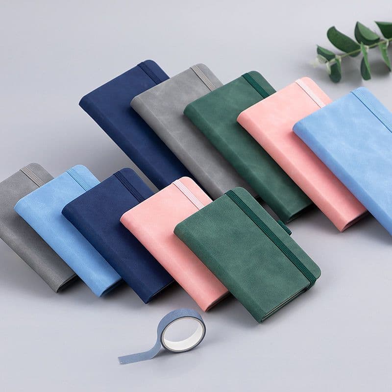 caderno de bolso de couro  A7 ou A6