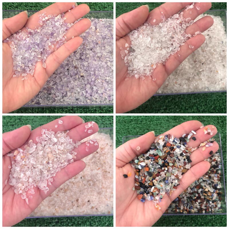 Cascalho de Cristal Super Fino