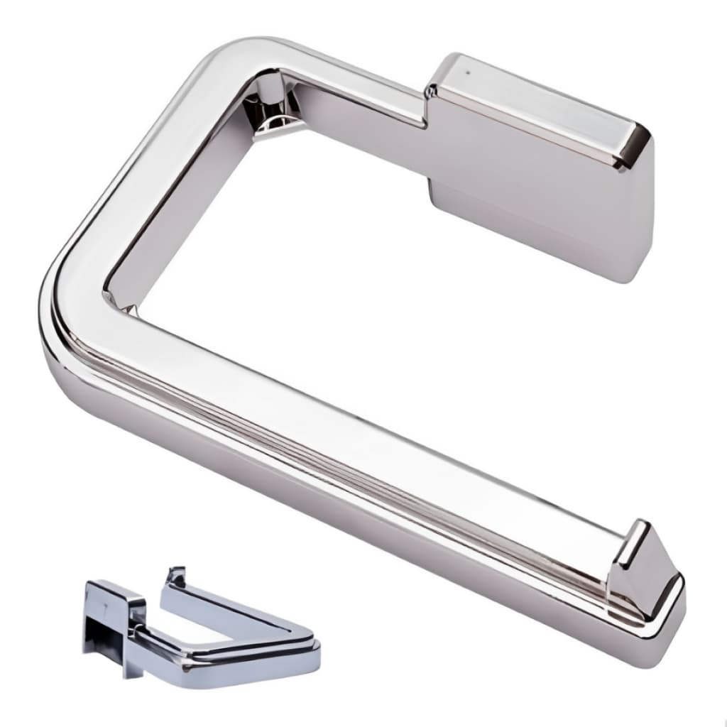 Suporte Porta Papel Higienico Papeleira c/ Adesivo Sem Furo