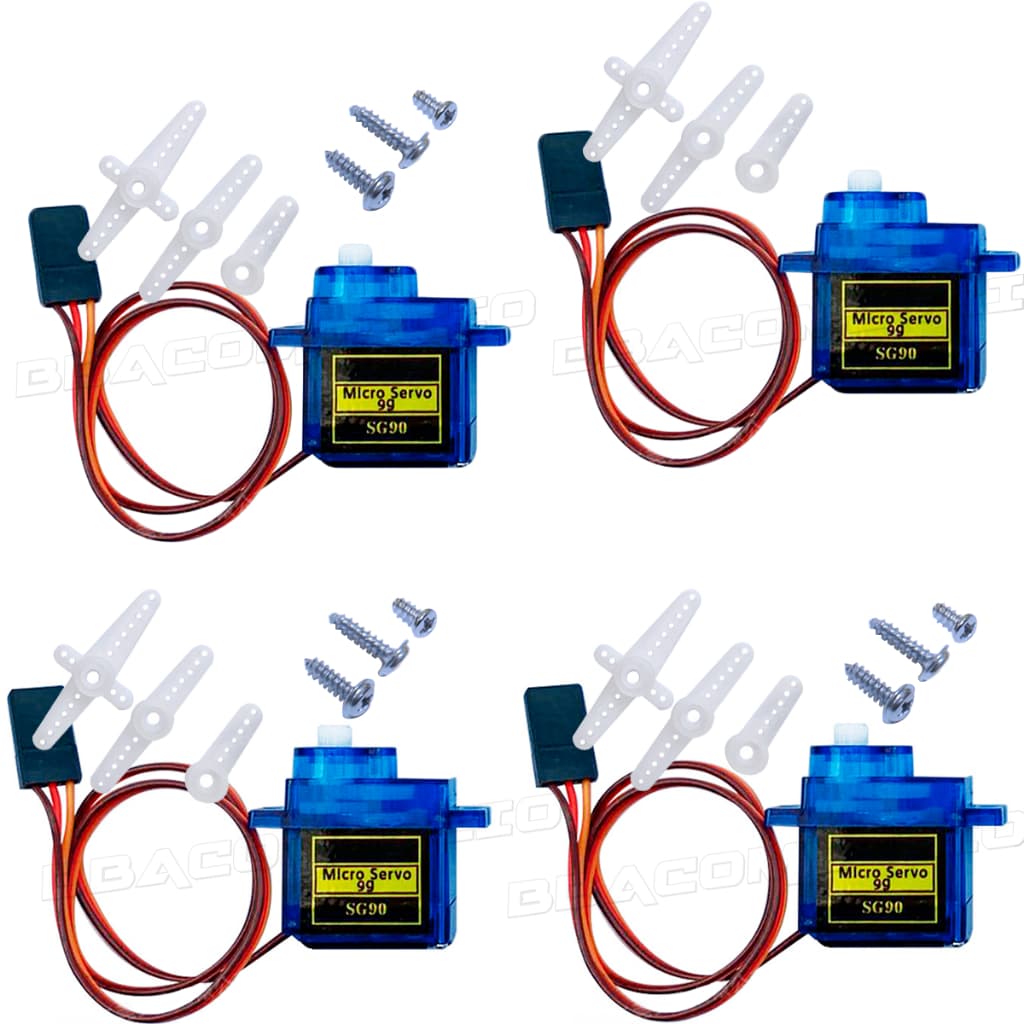 Micro Servo Motor 9g Sg90  Kit Com Diversas Unidade Unitario Escolha a Quantidades - Nfe