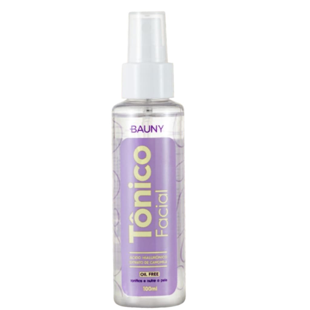 BAUNY Tônico Facial 100ml Àcido Hialurônico Equilibre do pH