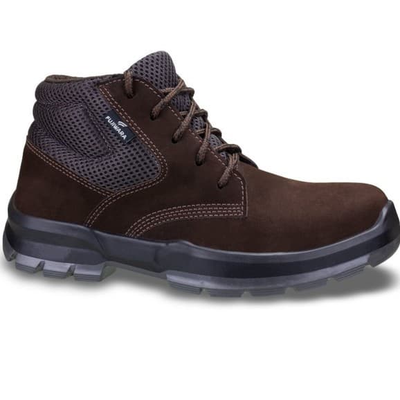 Botina Fujiwara Haen Nobuck Marrom