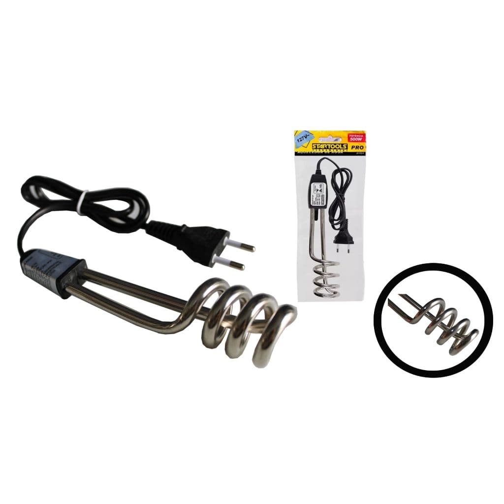 Aquecedor Ebulidor  Rabo Quente  Elétrico Para Chá Água café  15cm  127v ou 220v  500w