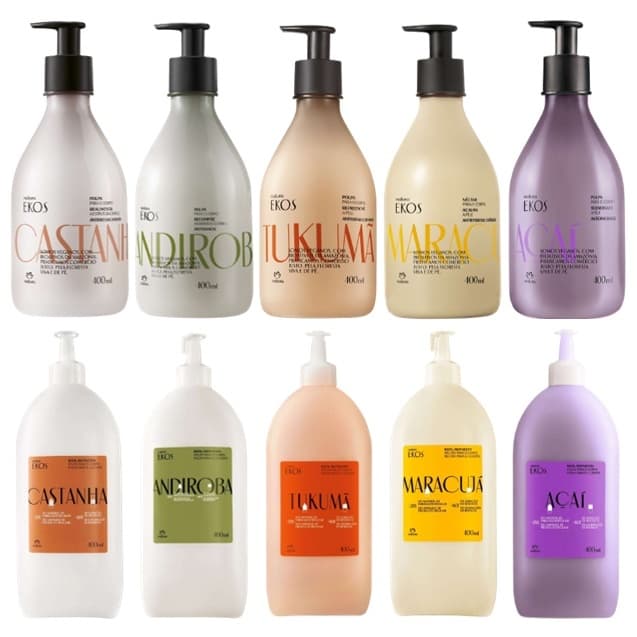 Natura Ekos Polpa Hidratante para o Corpo 400ml (Regular ou Refil)