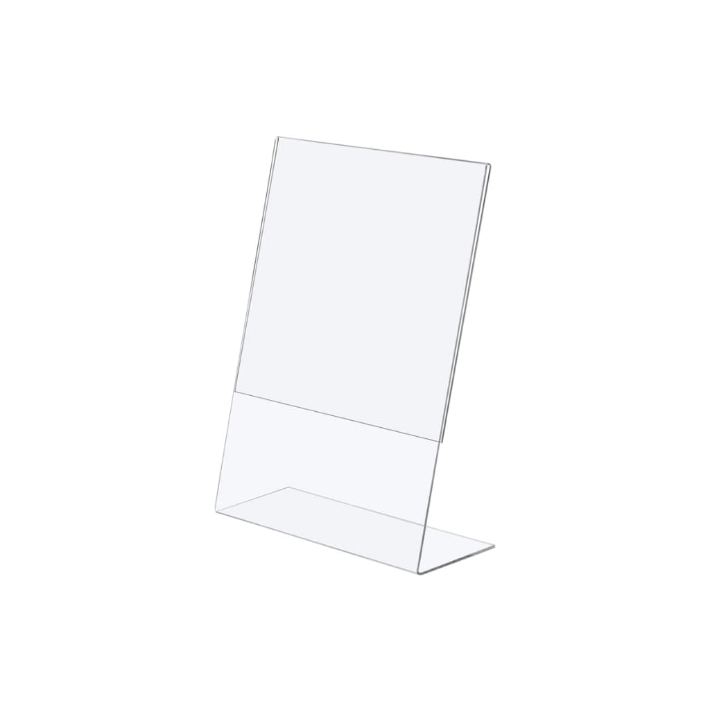 Display Expositor Acrilico PS Cristal L Tamanho A6 10x15cm Vertical