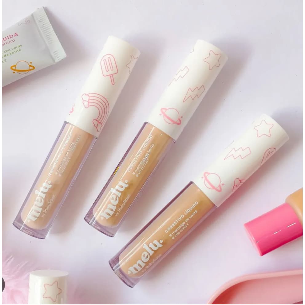 Corretivo Líquido com Manteiga de Karité e Vitamina E - MELU 3,5ml