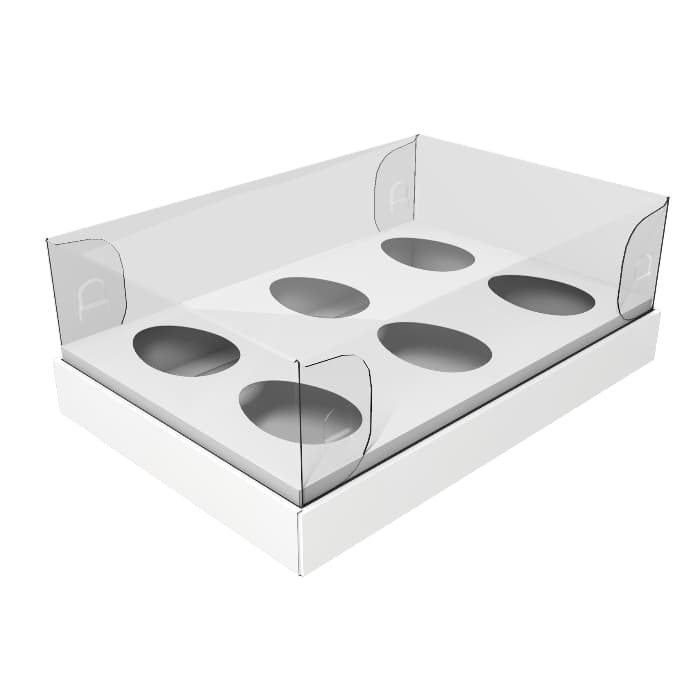 10 Caixas Ovo De Colher 6 ovos de 50g