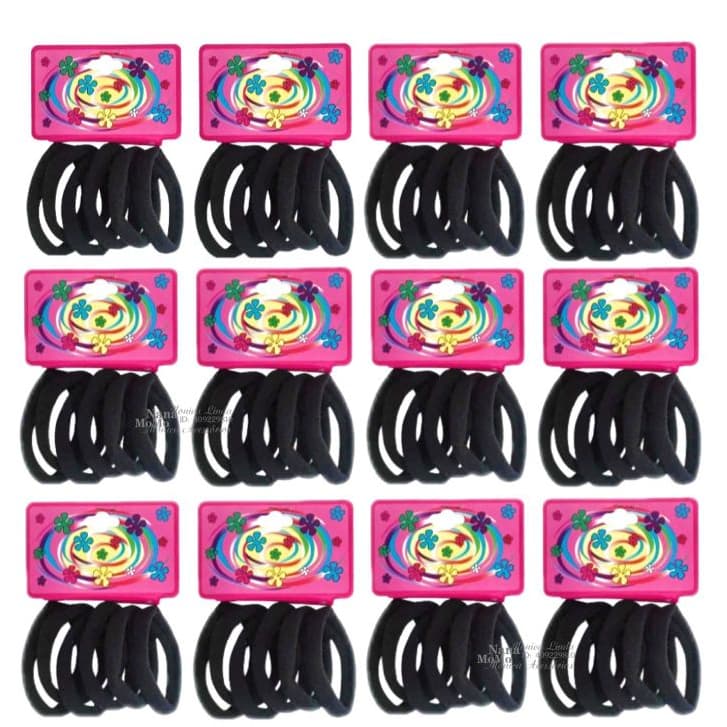 Kit 72 elasticos de cabelo rabico feminino