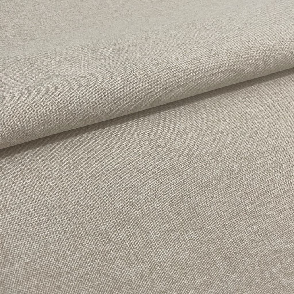 Tecido Linho Sofá Linen Look Bege Claro Marfim 1,40m largura - Para Sofá Cadeira Capa Almofada