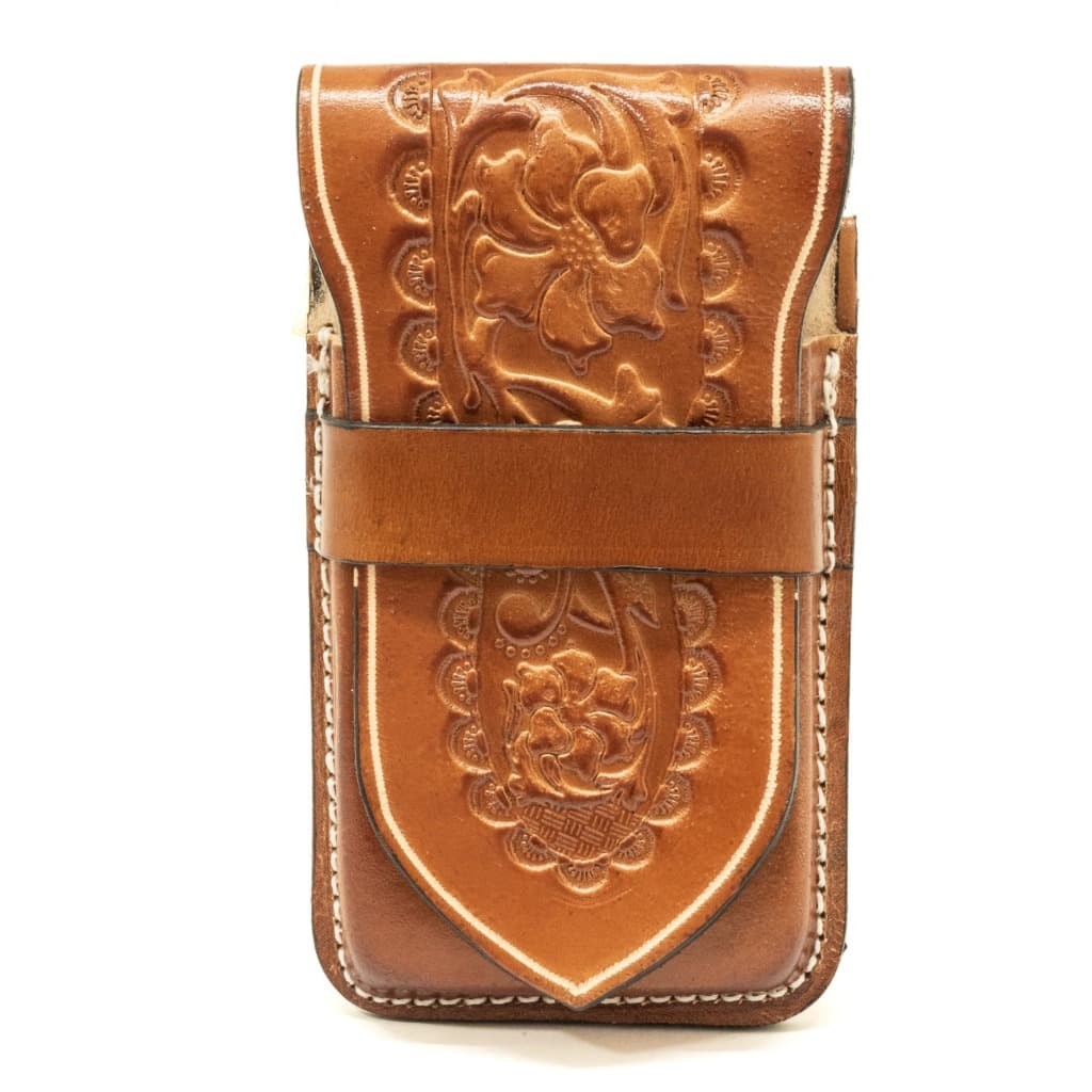 Bainha Porta Celular Feminina Country Cowgirls Em Couro