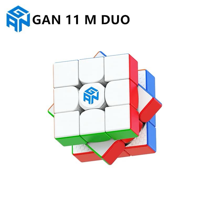 Cubo mágico 3x3x3 Gan 11 M Duo Magnético Profissional