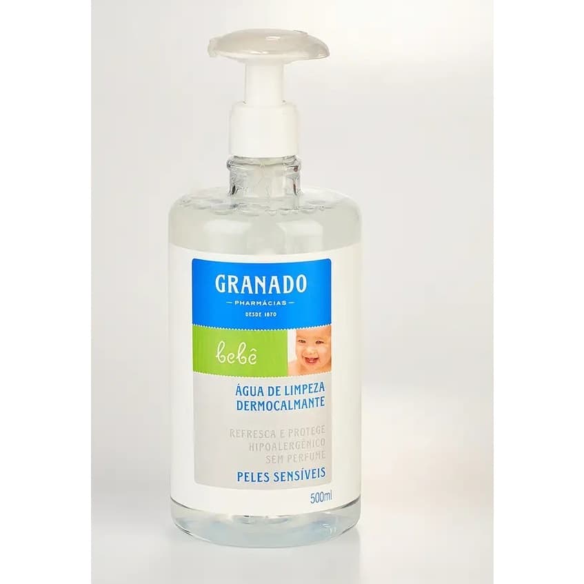 Água De Limpeza Dermocalmante Bebê Pele Sensíveis - Granado 500ml