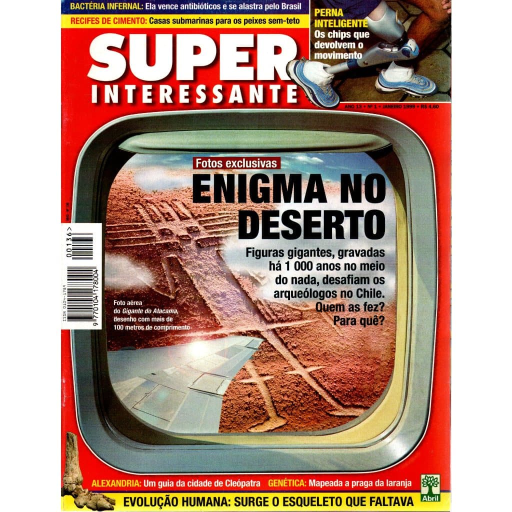 Revista Super Interessante, Ano 13, Nº 1, Janeiro de 1999