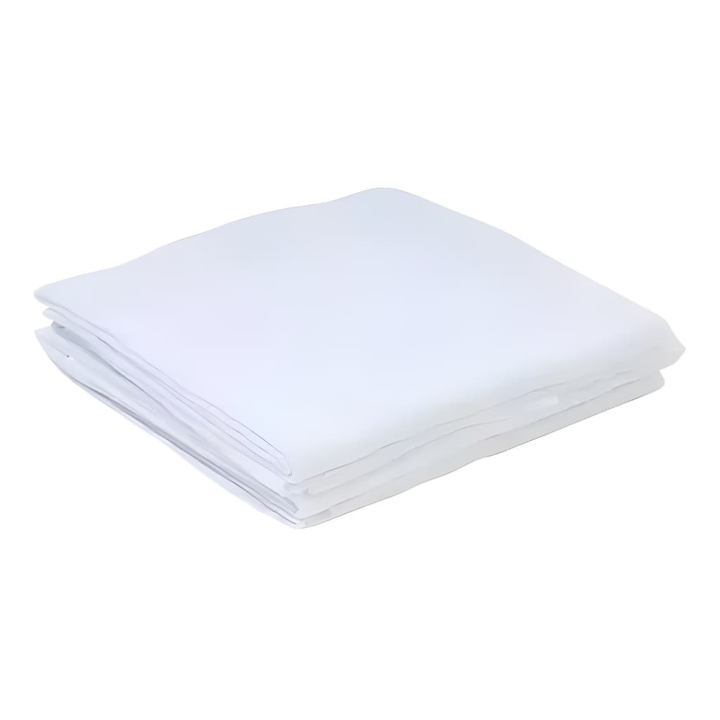 Fralda de Pano Branca Carícia 65x65 Pacote com 5 Unidades