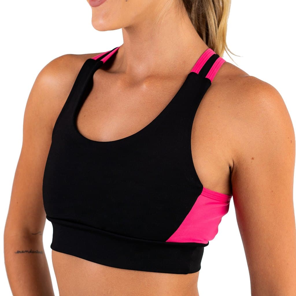 Top Alta Sustentação Para Corrida com Bojos Removíveis