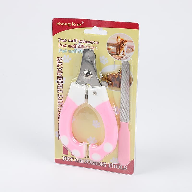 Kit cortador alicate de unha para pets tipo gatos e cachorros pequenos