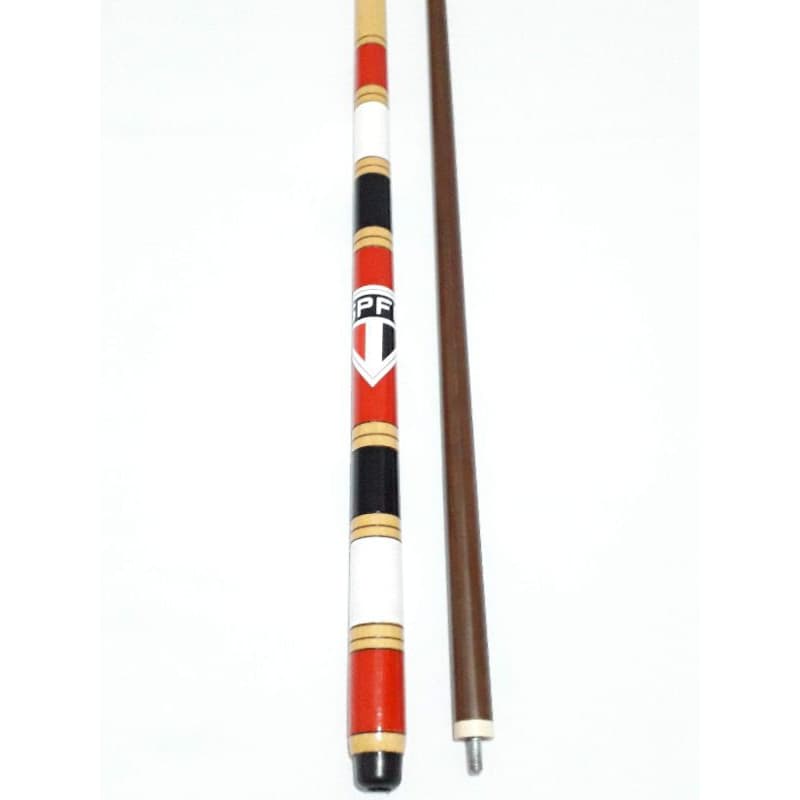 Taco de Sinuca Bilhar Time São Paulo C/ Capa + Giz