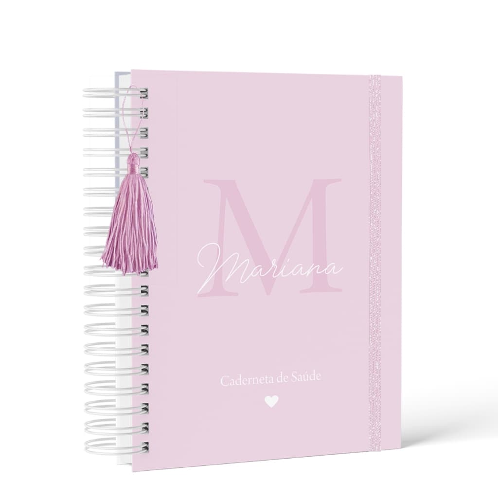 Caderneta de Saúde - Menina Personalizada - Capa Dura - Vários Temas