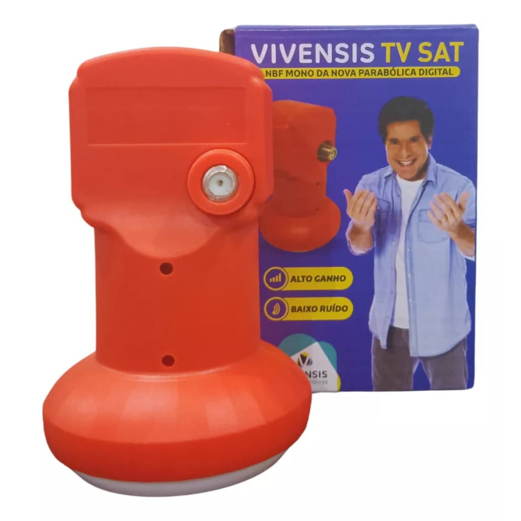 Lnbf Ku Universal Digital Mono Simples Banda 5g Vivensis