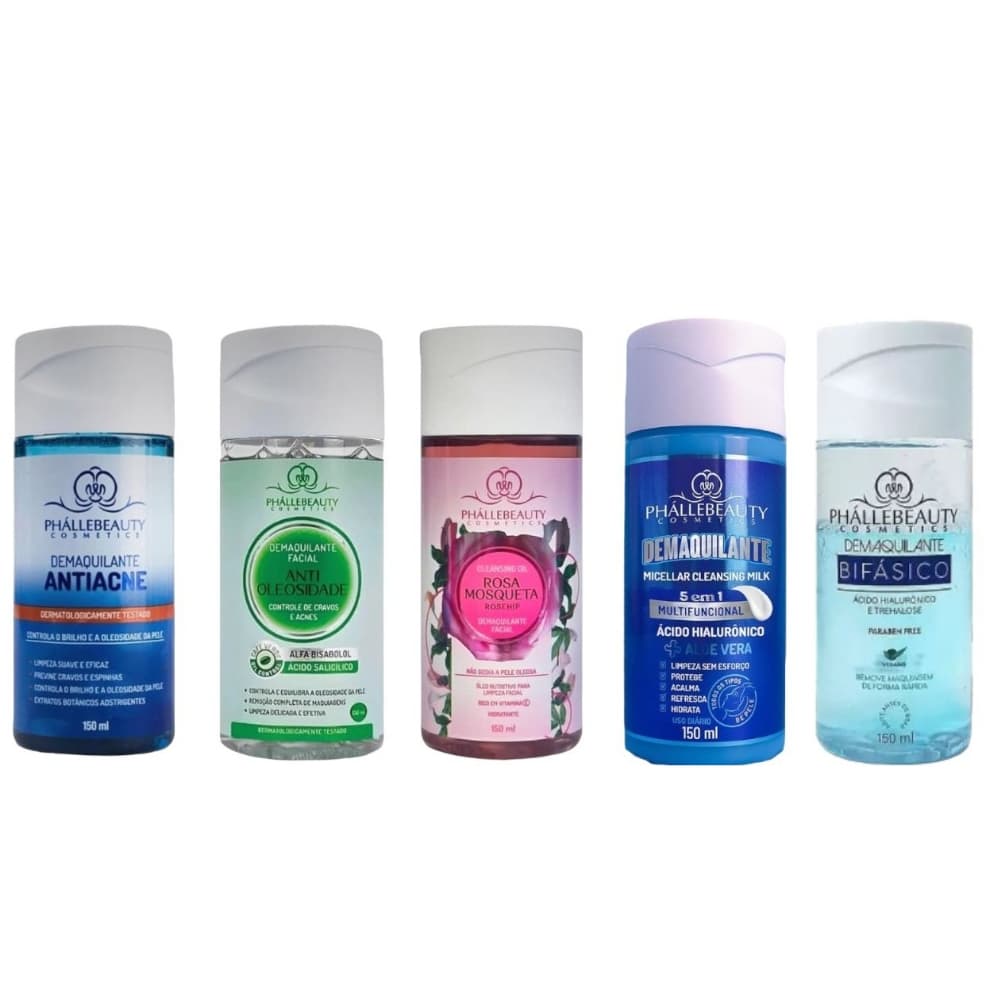 Demaquilante Facial 150ml PhálleBeauty