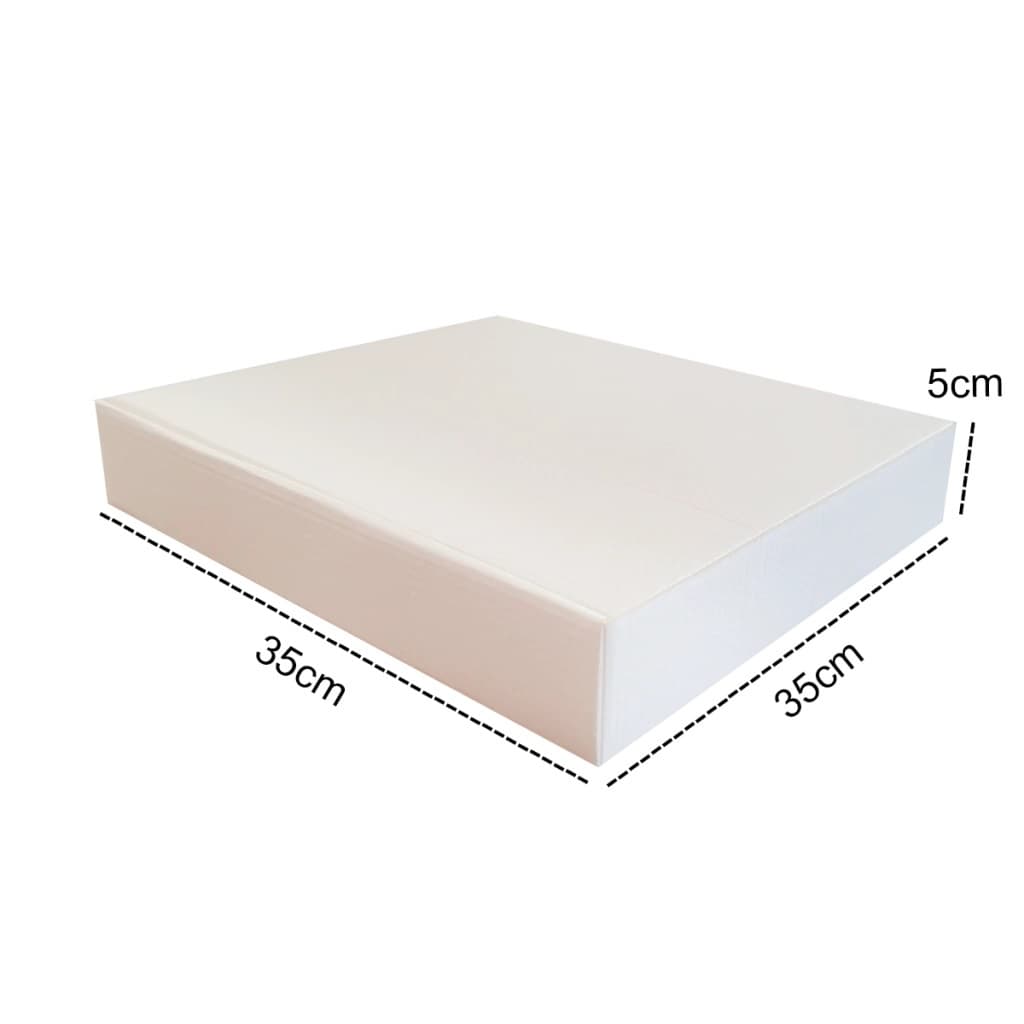 10 Caixas De Papelão 35x35x5 Branco Doces Salgados Montável