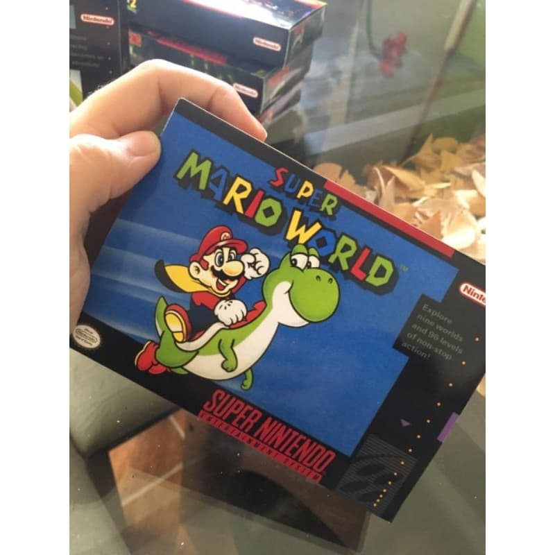 10 mini caixa repro do tamanho do cartucho snes super Nintendo ou Nintendo 64 gameboy